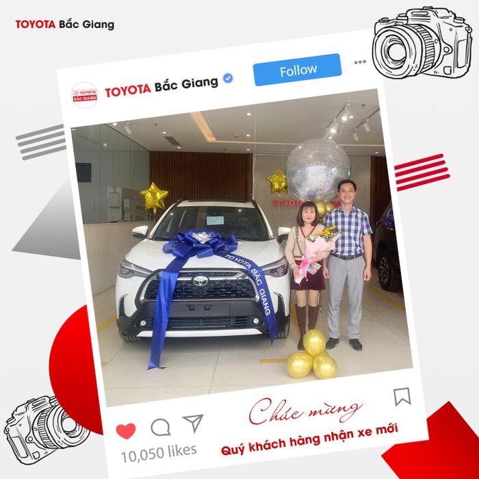 Hình ảnh khu vực dịch vụ chuyên nghiệp tại Toyota Bắc Giang