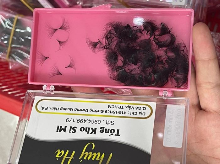 Bộ sưu tập lông mi nhập khẩu đa dạng tại Thuý Hà Lashes - Ảnh 1