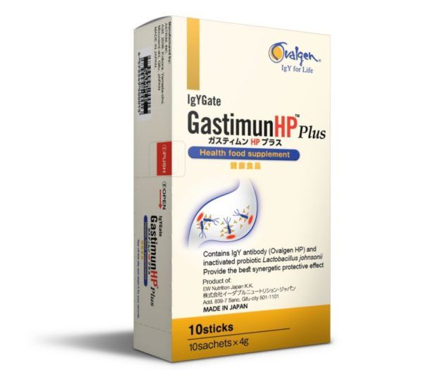 Hình ảnh thực tế GastimunHP Plus - Kháng thể đặc trị HP từ Nhật Bản