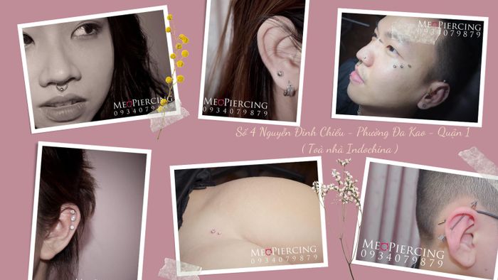 Không gian xỏ khuyên chuyên nghiệp tại Mèo Piercing