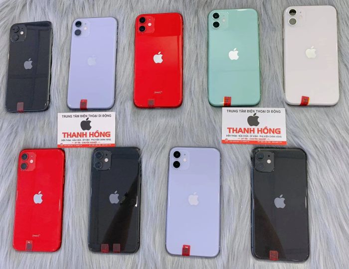 Sản phẩm chất lượng cao được trưng bày tại Thanh Hồng Apple