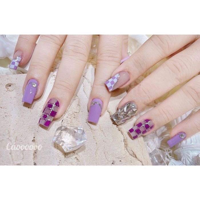 BST nail ấn tượng tại Cáo Nail Art