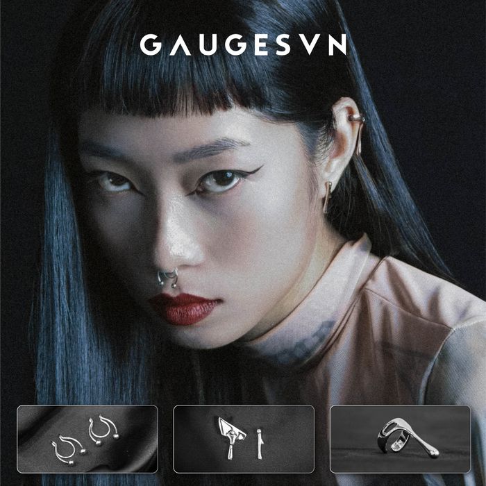 Bộ sưu tập khuyên độc đáo tại Gauges Piercing