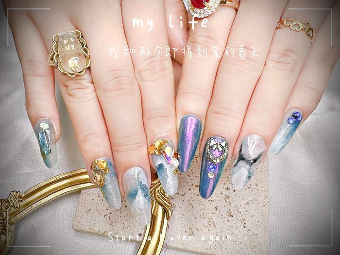 Không gian sang trọng tại Nail Hà Trương