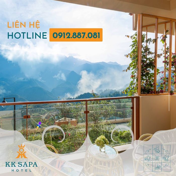KK Sapa Hotel - Ảnh góc nhìn toàn cảnh từ phòng nghỉ