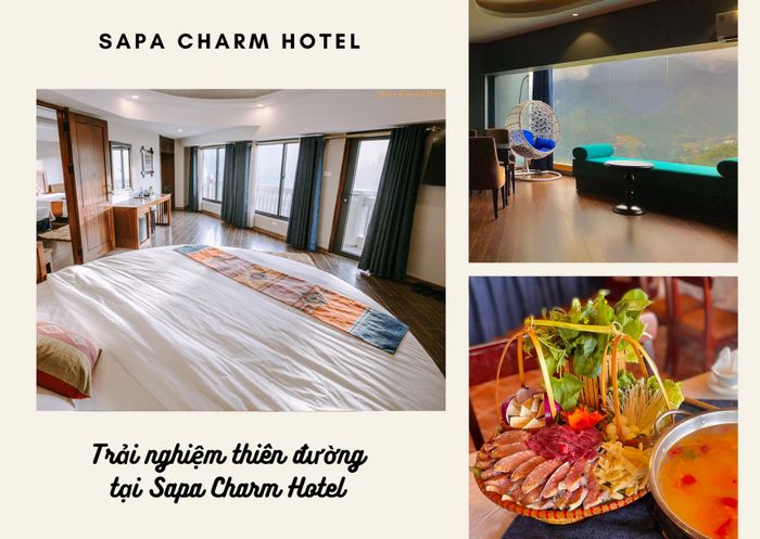 Sapa Charm Hotel - Ảnh góc nhìn từ thung lũng Mường Hoa