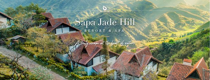 Sapa Jade Hill Resort & Spa - Ảnh góc nhìn toàn cảnh thung lũng Mường Hoa
