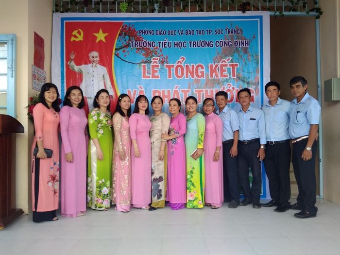 Hình ảnh sinh động về các hoạt động học tập tại Trường Tiểu học Trương Công Định