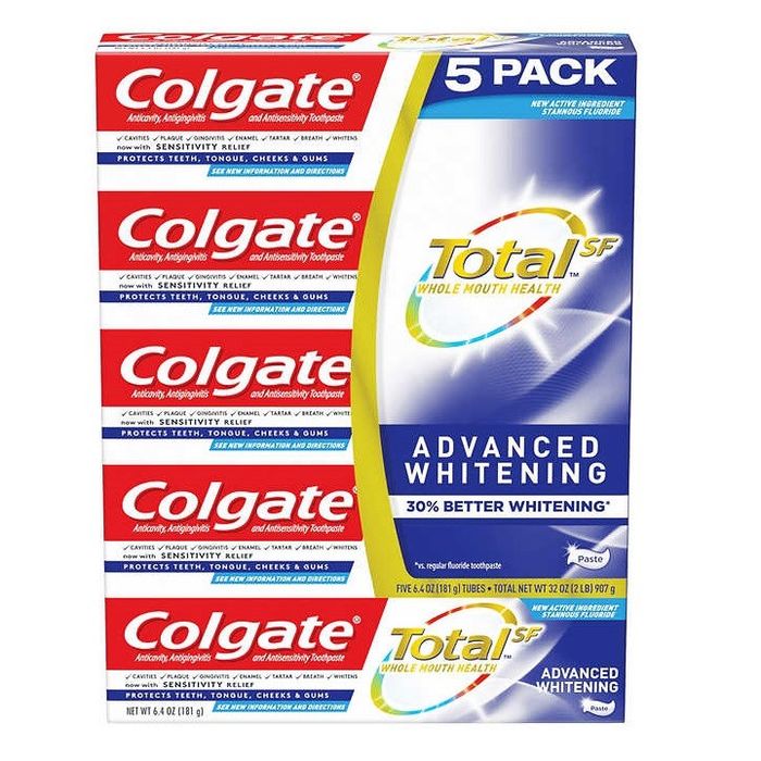 Kem đánh răng Colgate Total Whitening, hình ảnh 1