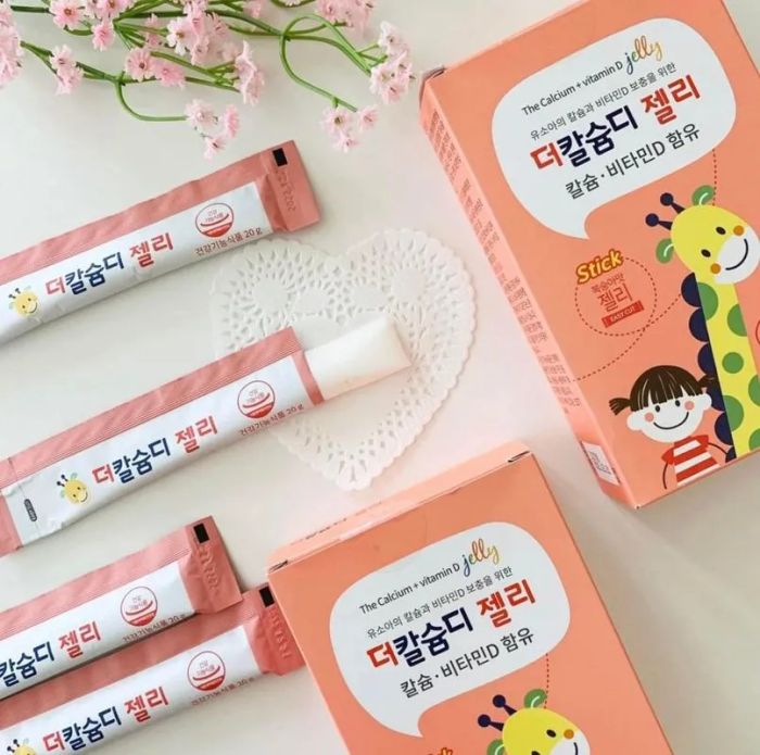 Hình ảnh Thạch Canxi D GMPHARM - Tinh túy dinh dưỡng từ Hàn Quốc