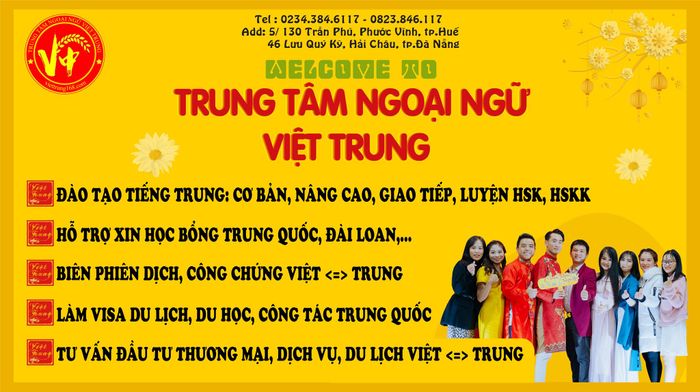 Hình ảnh hoạt động giao lưu văn hóa tại Trung tâm Việt Trung Huế
