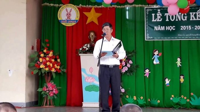 Bài phát biểu tổng kết năm học của hiệu trưởng trường phổ thông ảnh 1