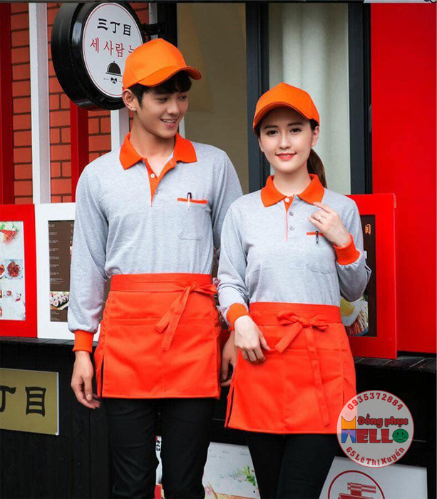 Hình ảnh mẫu tạp dề cao cấp từ Đồng Phục Hello