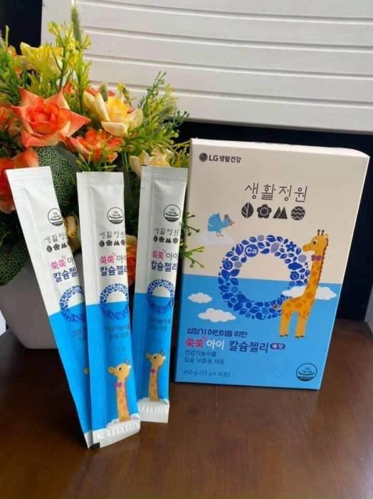 Hình ảnh Thạch Canxi LG - Bổ sung canxi dạng thạch tiện lợi