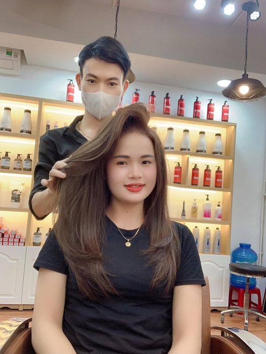 Hình ảnh tác phẩm nhuộm tóc ấn tượng tại Salon New Style