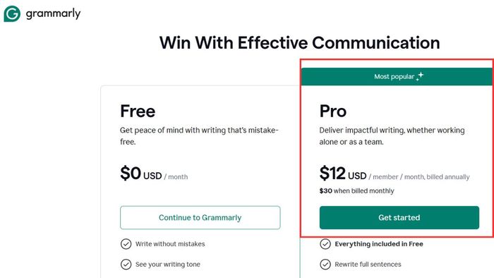 Hướng dẫn đăng ký Grammarly Premium - Bước cuối cùng