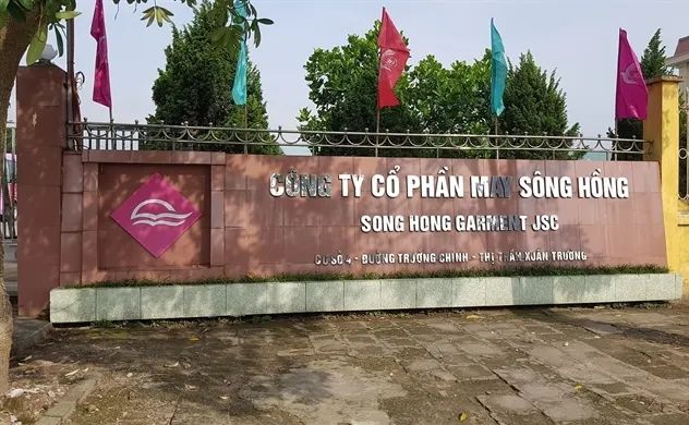 May Sông Hồng - Hệ thống nhà xưởng hiện đại chuẩn quốc tế