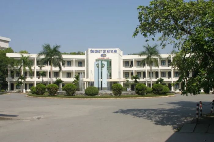 Hanosimex - Hình ảnh nhà máy dệt may hiện đại chuẩn quốc tế
