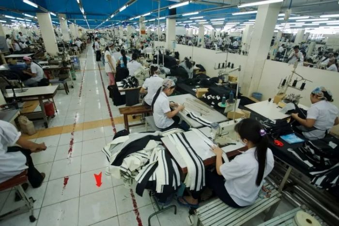 May Nhà Bè - Dây chuyền sản xuất tự động hóa tiên tiến
