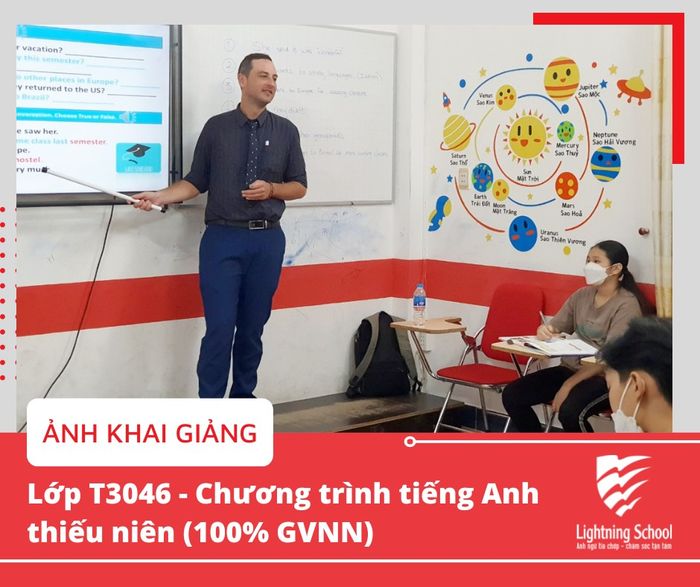 Bộ ảnh sinh động ghi lại không gian học tập đầy cảm hứng tại Anh ngữ Tia Chớp