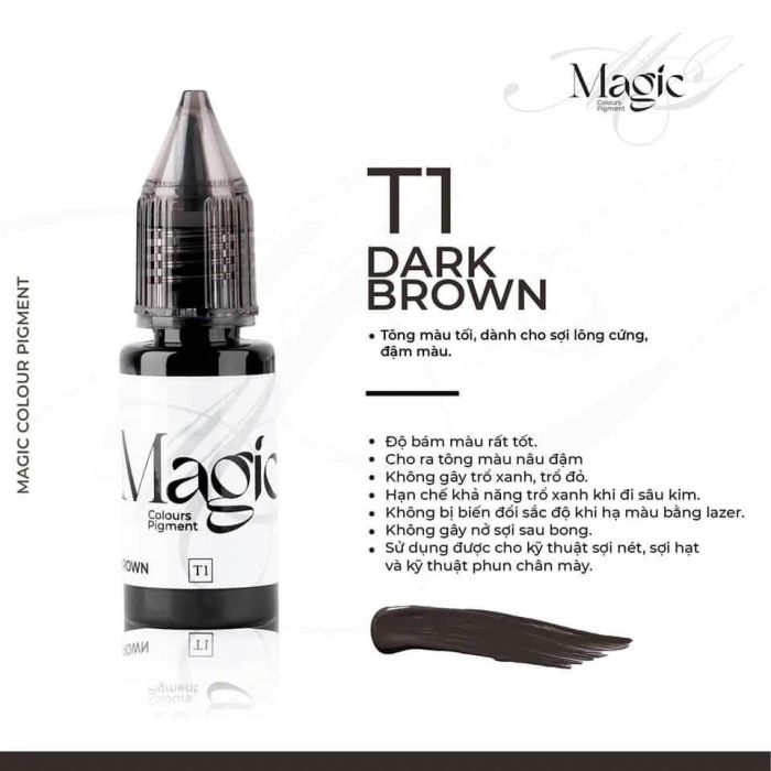 Hình ảnh minh họa mực Magic Color Pigment