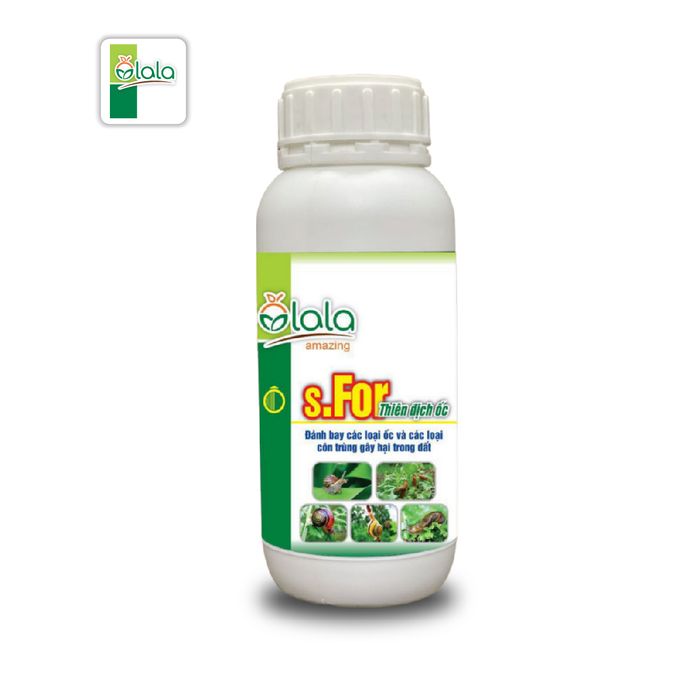 Thuốc diệt ốc sên sinh học, diệt ốc cạn – s.For (ảnh 2)