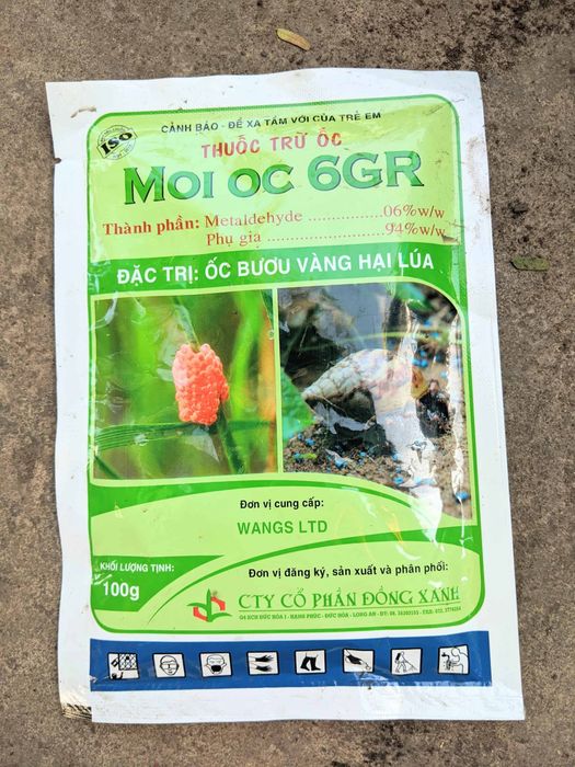 Thuốc diệt, trừ, trị ốc Moi Oc (ảnh 1)