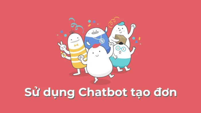 Giao diện quản lý chatbot Shoplus