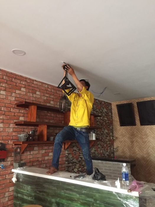 Hình ảnh thi công điện nước của Quang Minh (1)