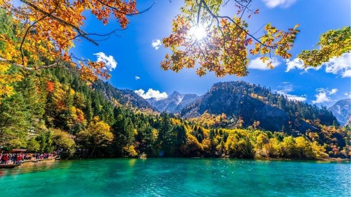 Khí hậu Cửu Trại Câu vào mùa thu