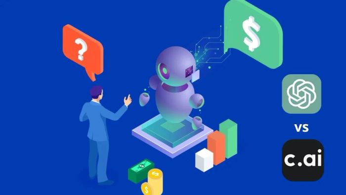 Phân tích chi phí sử dụng giữa Character AI và 