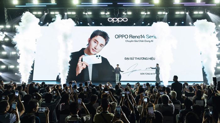 Sơn Tùng MT-P dành lời khen ngợi đặc biệt cho hệ thống camera của OPPO Reno14 Series