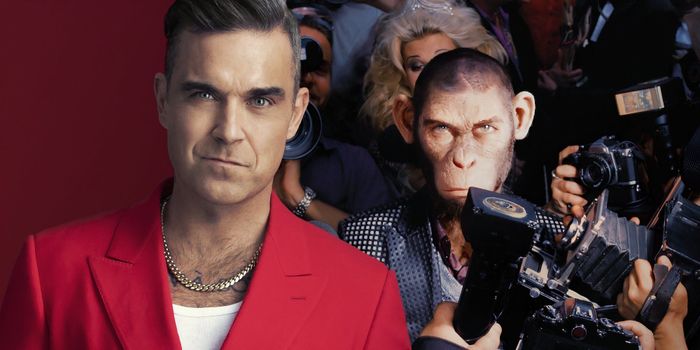 Robbie Williams luôn có thói quen so sánh bản thân với một chú khỉ biết ca hát
