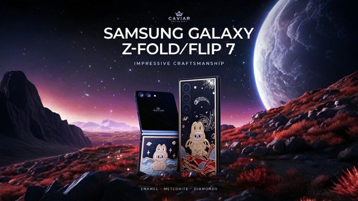 Caviar ra mắt dòng sản phẩm tùy biến đặc biệt dành riêng cho Galaxy Z Fold7 và Z Flip7