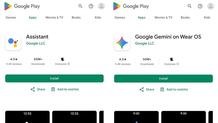 Google Gemini trên Wear OS đã bắt đầu xuất hiện tại cửa hàng Play Store dành cho một số người dùng được chọn