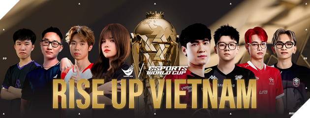 Việt Nam tham dự Esports World Cup với 5 bộ môn chủ chốt
