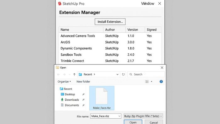 Hướng dẫn chi tiết bước 2: Cài đặt và sử dụng plugin Make Face