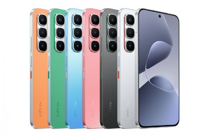 Bảng màu đa dạng cho dòng Infinix Hot 60