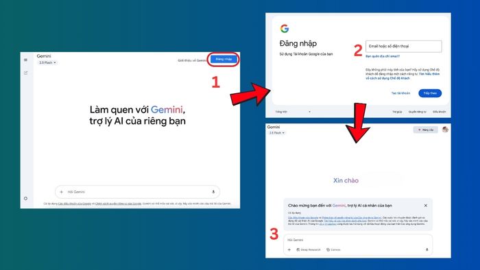 Hướng dẫn đăng ký tài khoản Gemini
