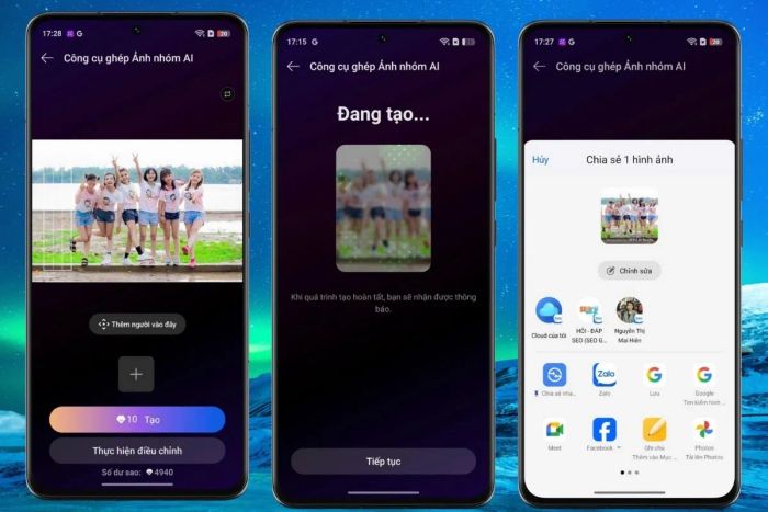 Bí quyết dùng AI ghép ảnh nhóm để xuất hiện trong ảnh dù không tham gia chụp hình