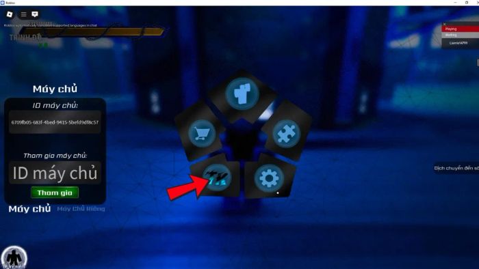 Chi tiết các bước nhập code Egolock Roblox - Phần 2
