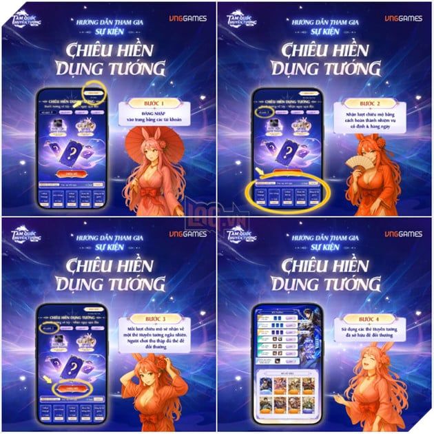 Cơ hội vàng trúng ngay iPhone 16 Pro Max - Khám phá bộ blindbox độc quyền từ Tam Quốc Huyễn Tướng VNG 5
