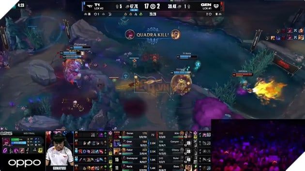 MSI 2025: GEN.G và T1 trình diễn loạt trận BO5 đỉnh cao, Chovy cùng đồng đội xuất sắc giành ngôi vương