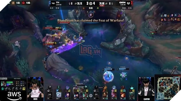 MSI 2025: GEN.G và T1 trình diễn loạt trận BO5 đỉnh cao, Chovy cùng đồng đội xuất sắc giành chức vô địch