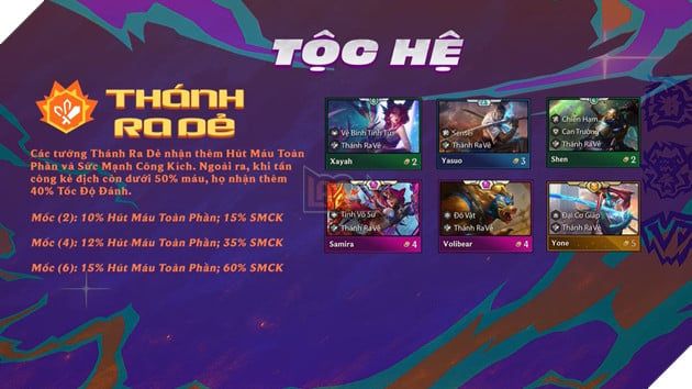 Đấu Trường Chân Lý Mùa 15: Tổng Hợp 11 Hệ Đặc Biệt Trong Đại Chiến Anh Hùng 7