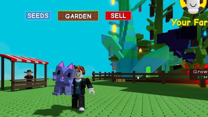 Cách sở hữu Moon Cat trong tựa game Grow a Garden Roblox