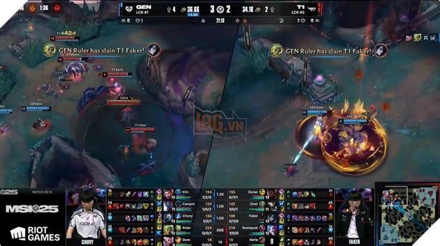 MSI 2025: GEN.G và T1 trình diễn loạt trận BO5 đỉnh cao, Chovy cùng đồng đội xuất sắc lên ngôi