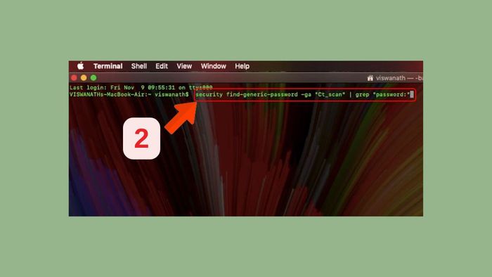 Tra cứu mật khẩu Wifi trên hệ điều hành macOS - bước thực hiện