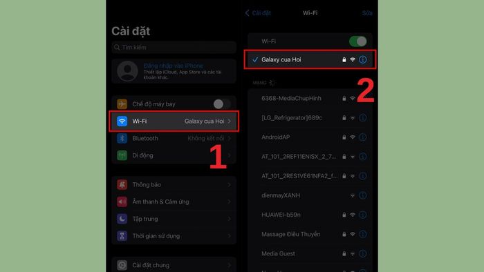 Hướng dẫn xem mật khẩu WiFi ngay trên iPhone - Bước khởi đầu