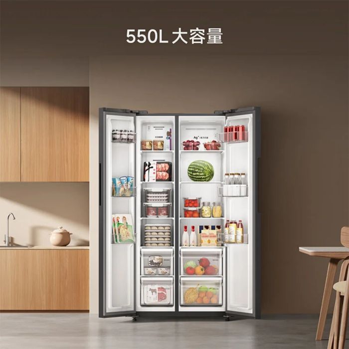 Tủ lạnh Xiaomi Mijia 550L sở hữu không gian lưu trữ cực kỳ rộng rãi